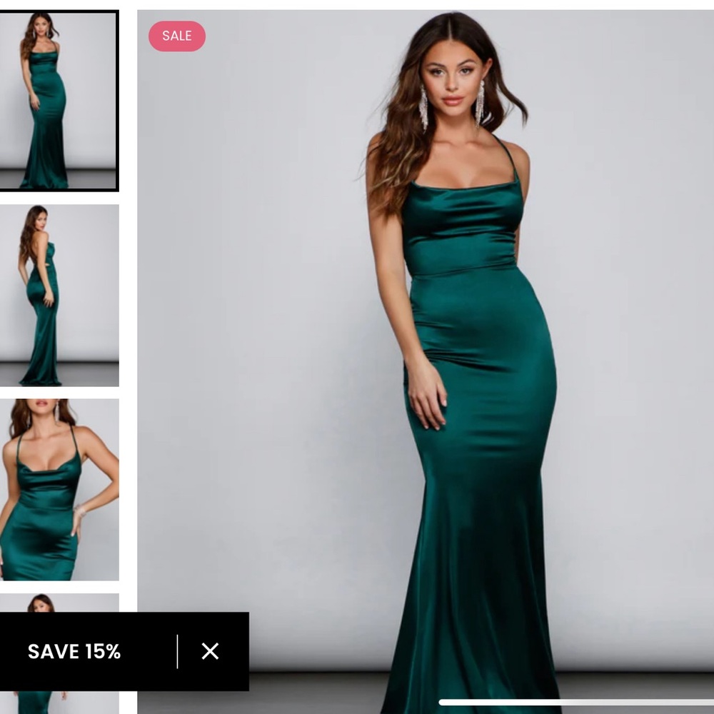 Windsor green dress